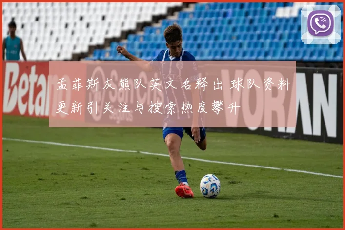 孟菲斯灰熊队英文名释出 球队资料更新引关注与搜索热度攀升