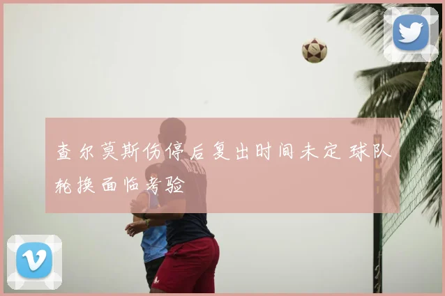 查尔莫斯伤停后复出时间未定 球队轮换面临考验